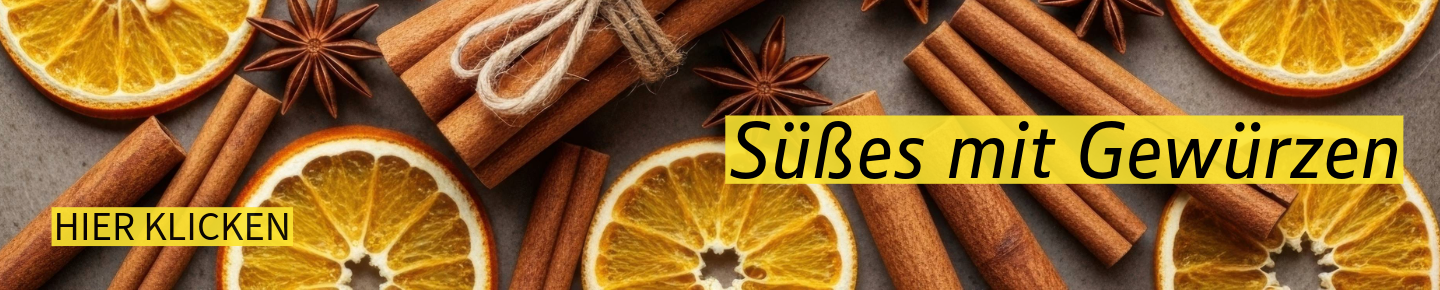 Süßes mit Gewürzen